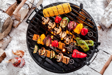 Lekker én gezond! Recepten voor op de winterbarbecue
