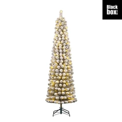 Charlton Pilar kerstboom led groen frosted warm wit 180L