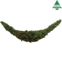 Forest frosted swag groen